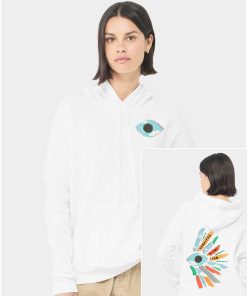 Tomorrow Needs You Eye White Hoodies
