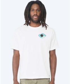 Alternative view of Tomorrow Needs You Eye White Tees