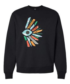 Tomorrow Needs You Sunburst Black Heavyweight Crew